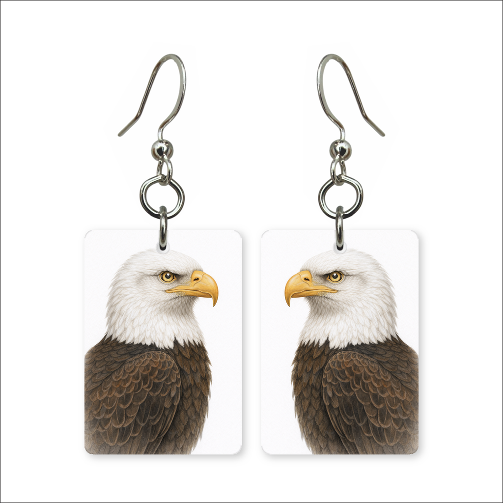 Bald Eagle Earrings