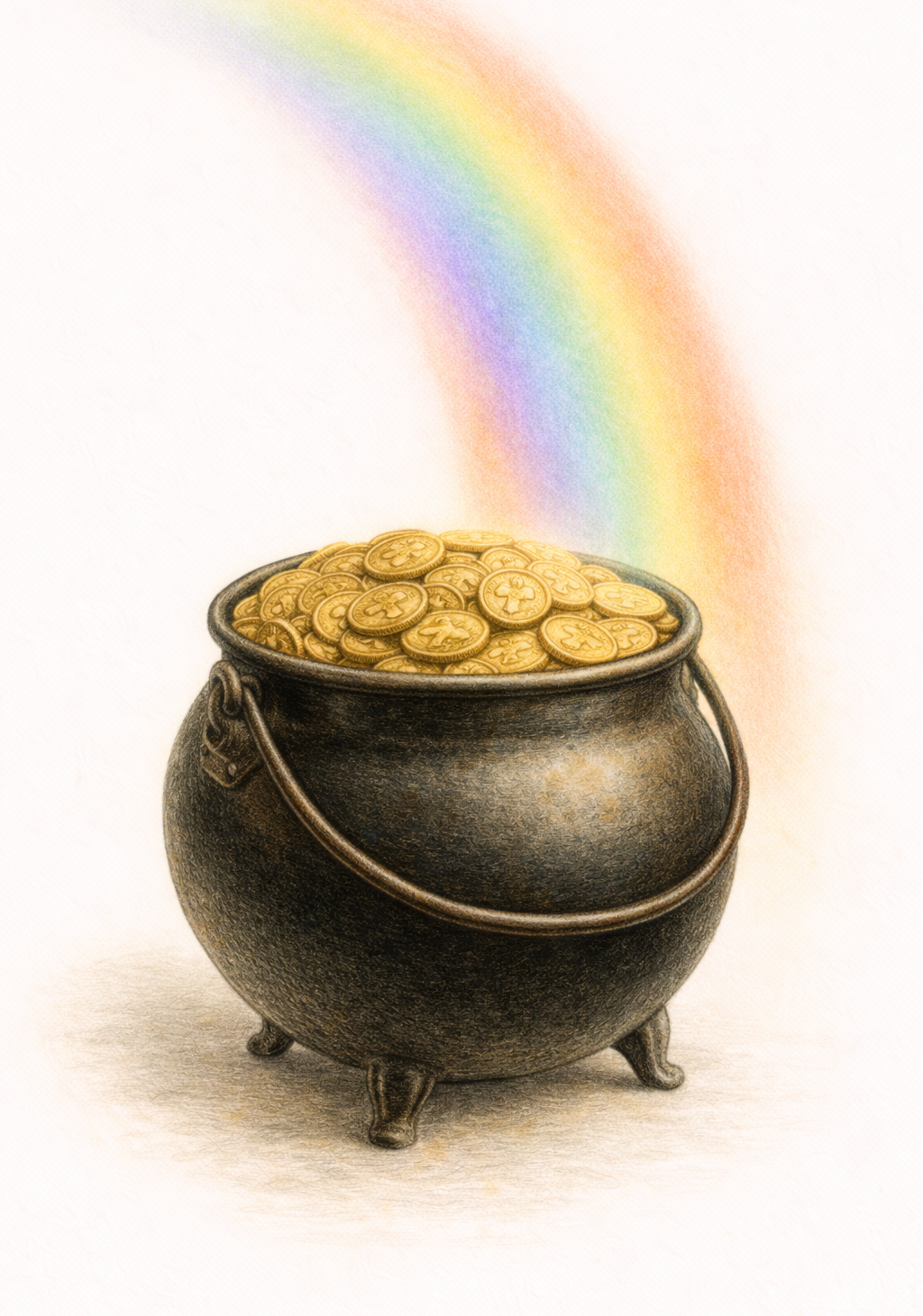 Pot Of Gold Earrings