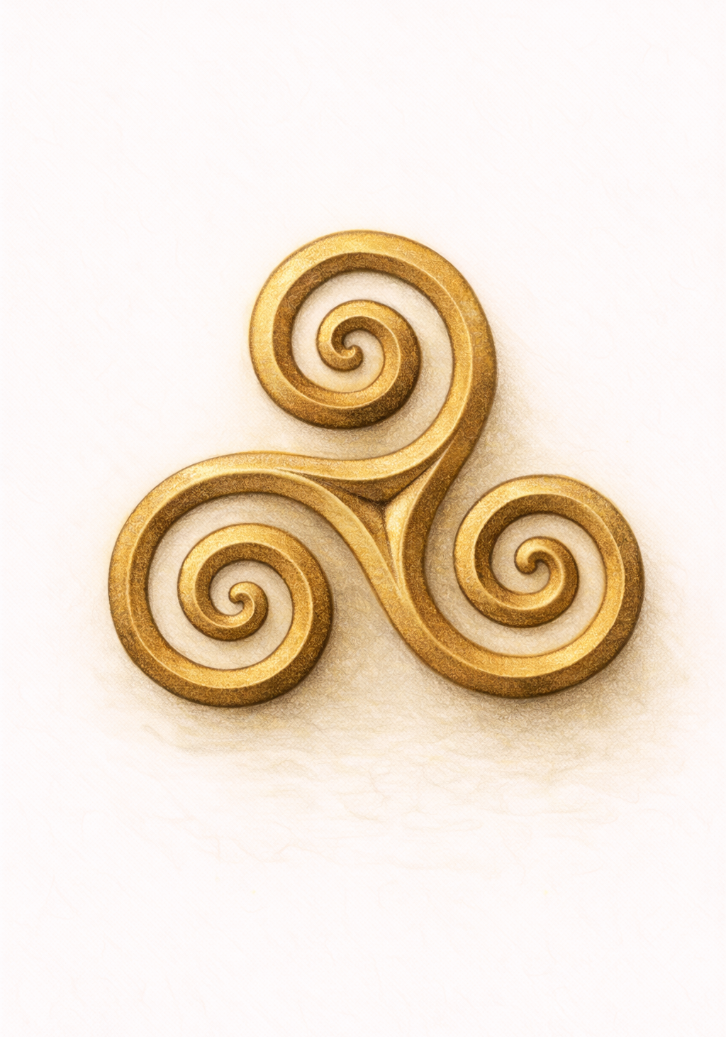 Celtic Triskele Earrings