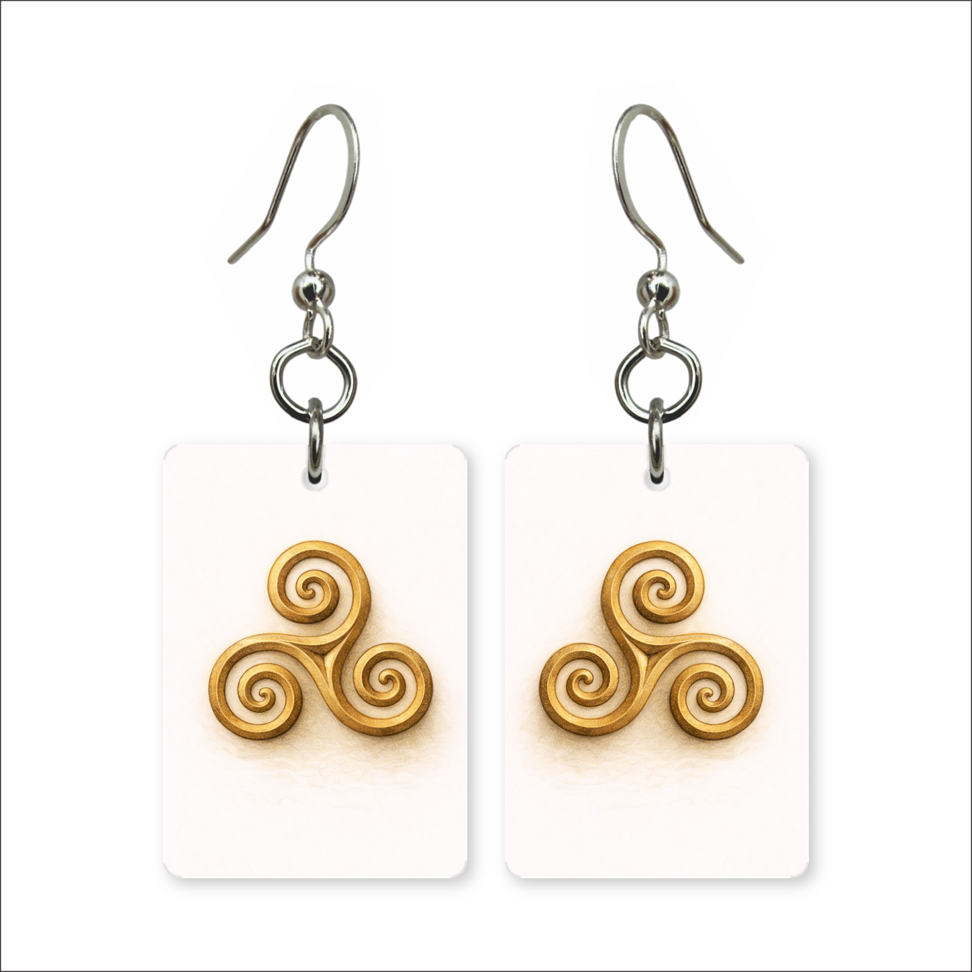 Celtic Triskele Earrings