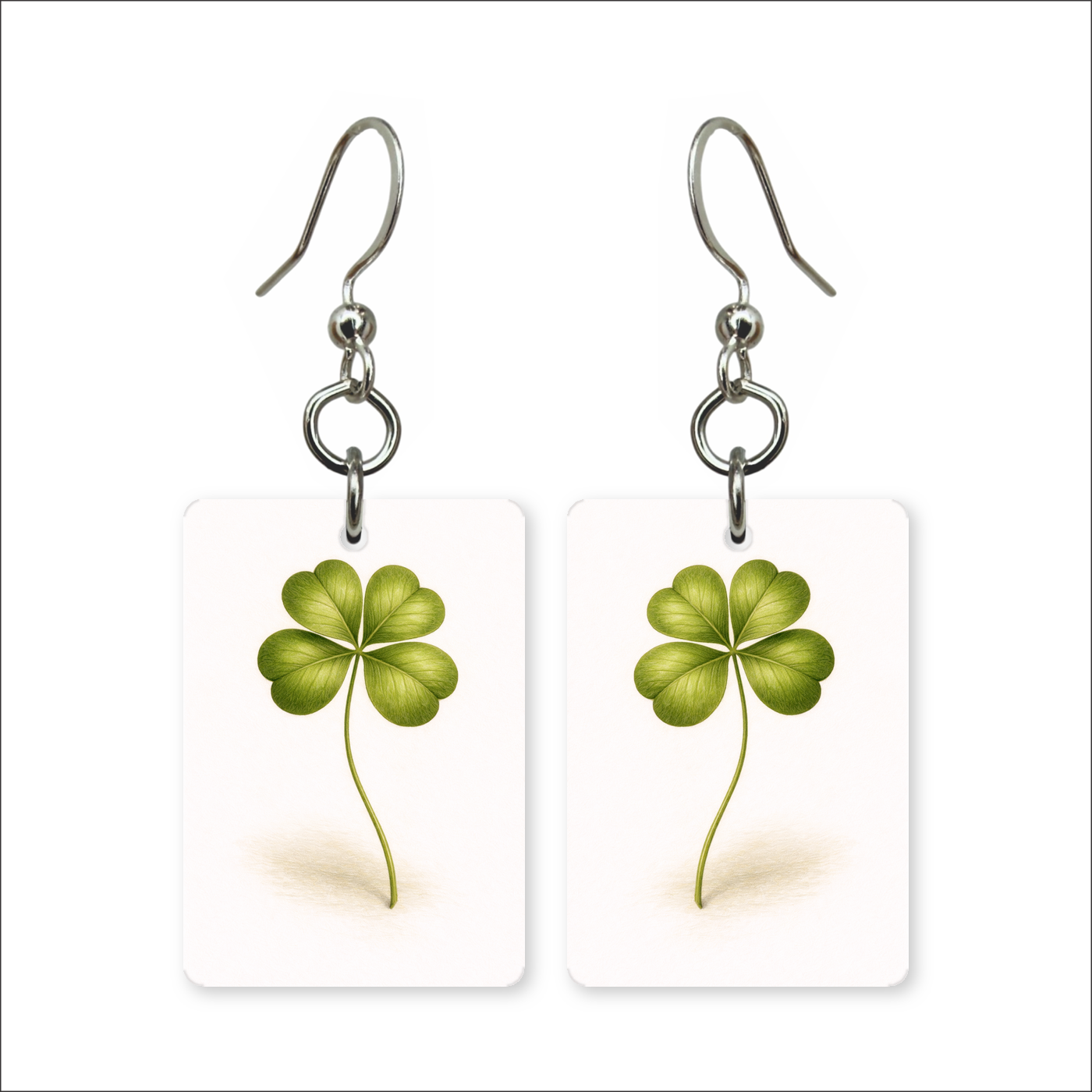 Four-Leaf Clover Earrings