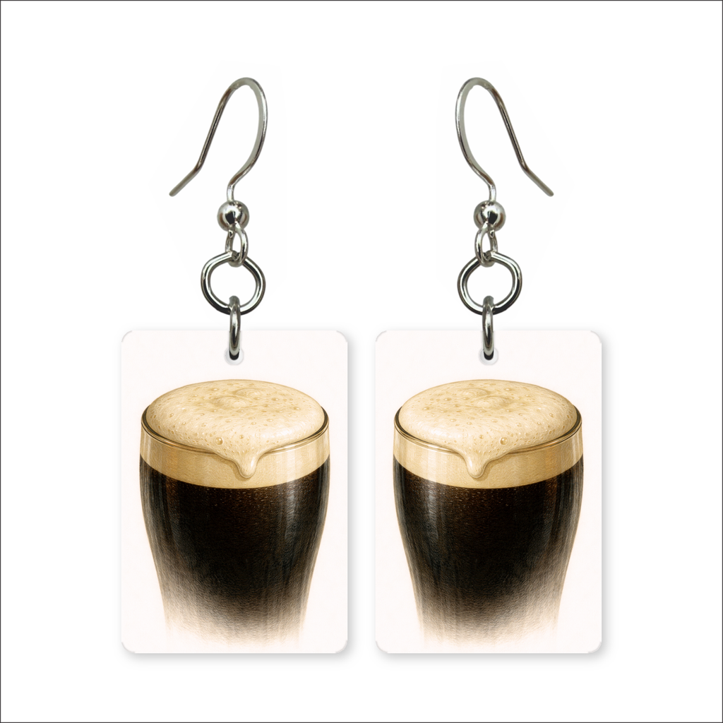 Irish Stout Earrings