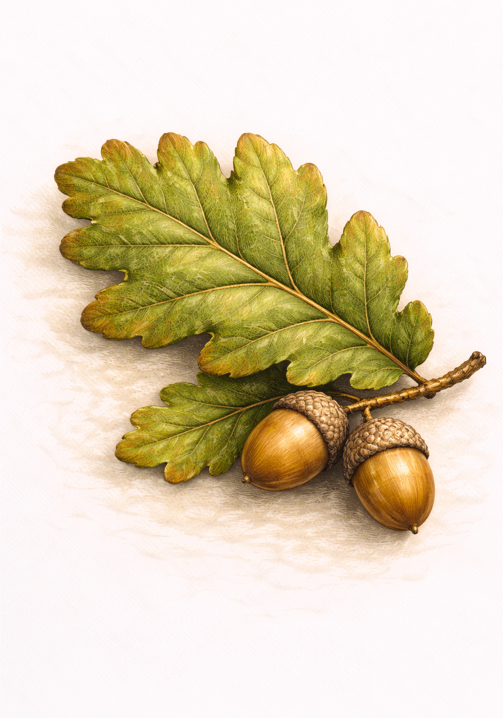 Oak And Acorns Earrings
