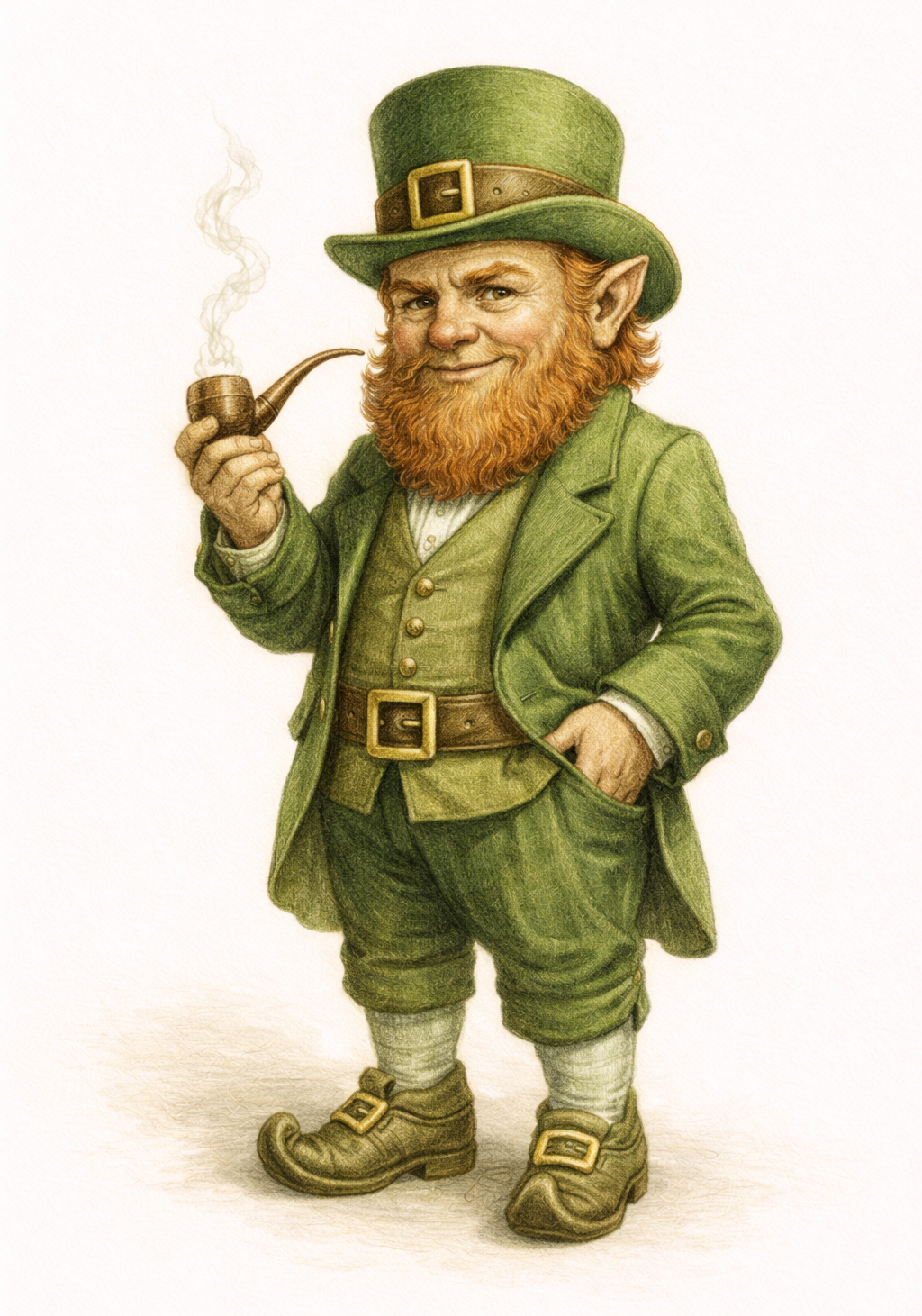 Irish Leprechaun Earrings