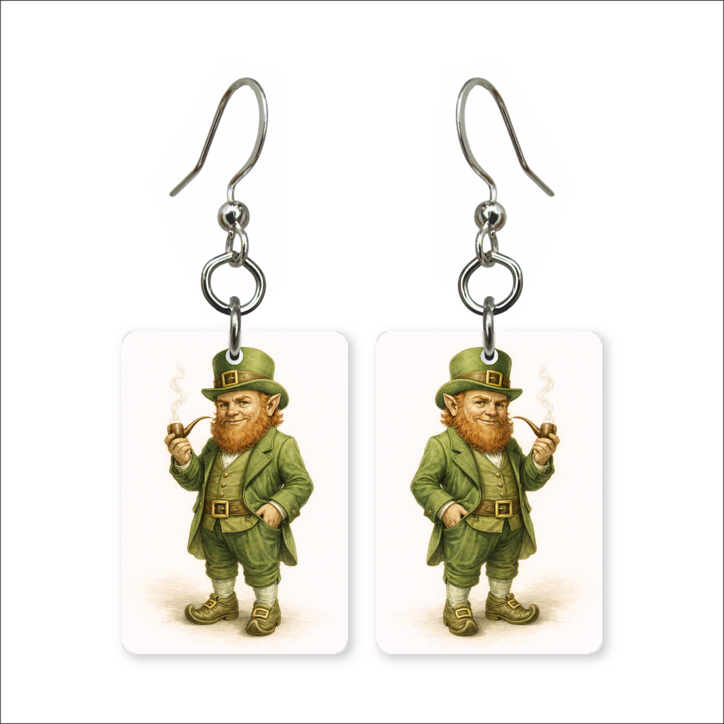 Irish Leprechaun Earrings