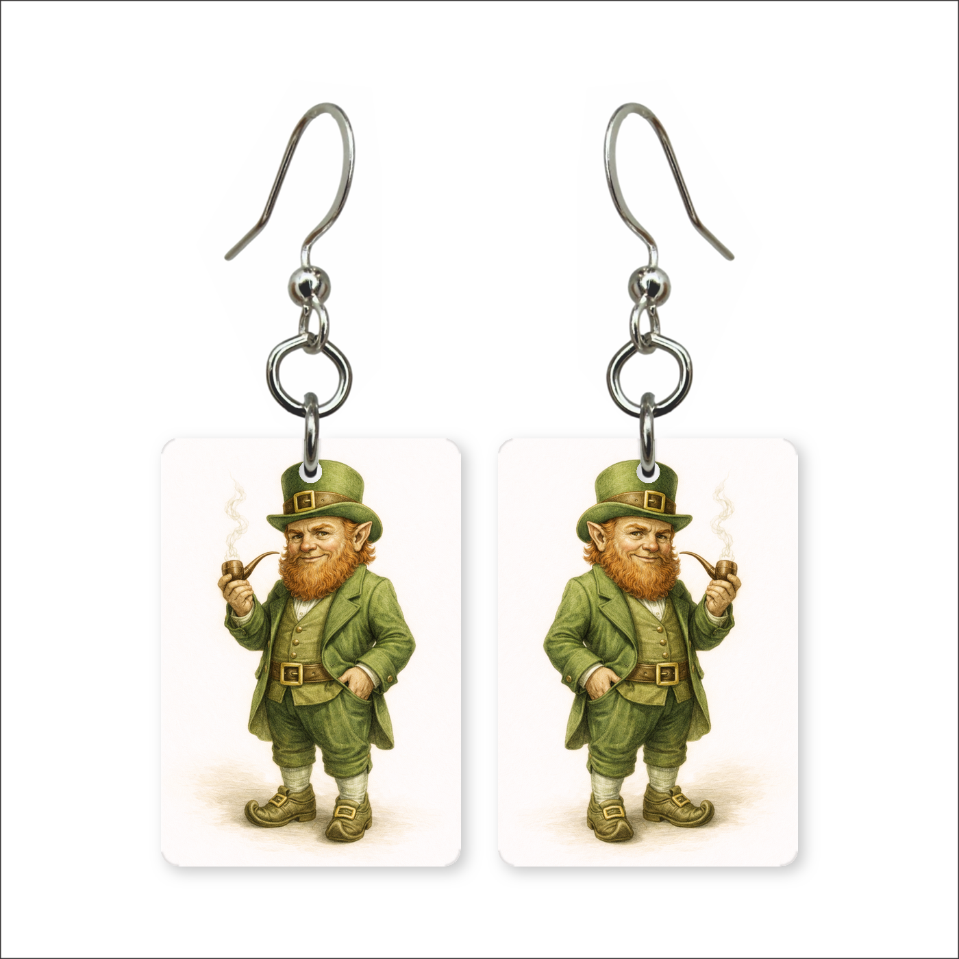Irish Leprechaun Earrings