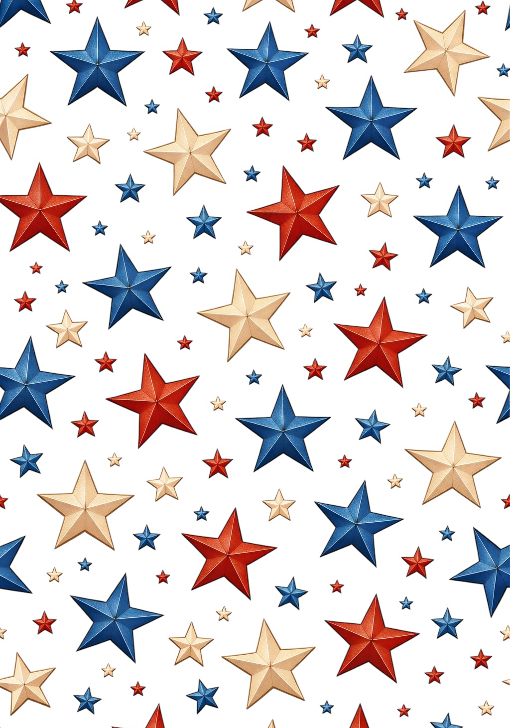 Patriotic Stars Earrings