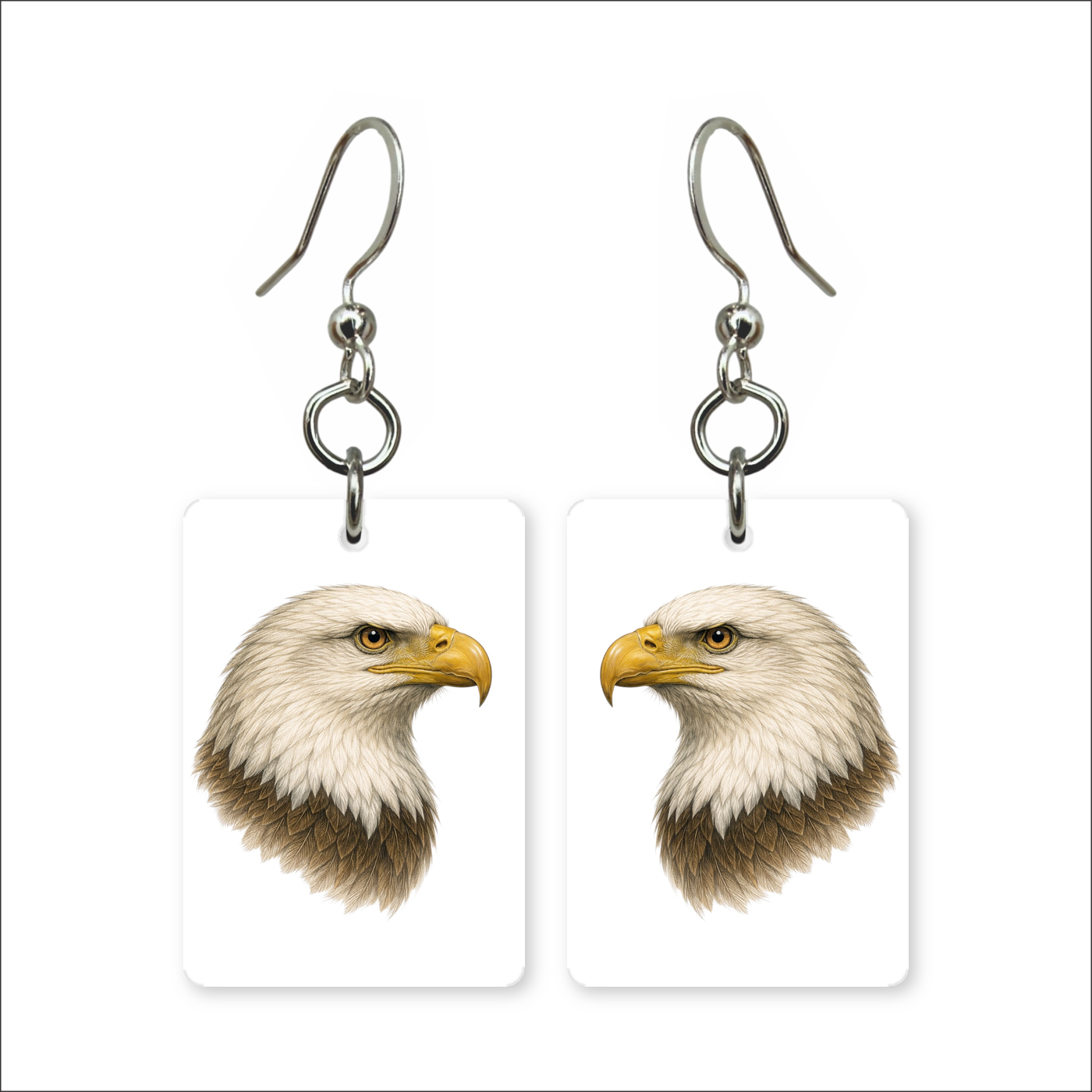 Bald Eagle Earrings