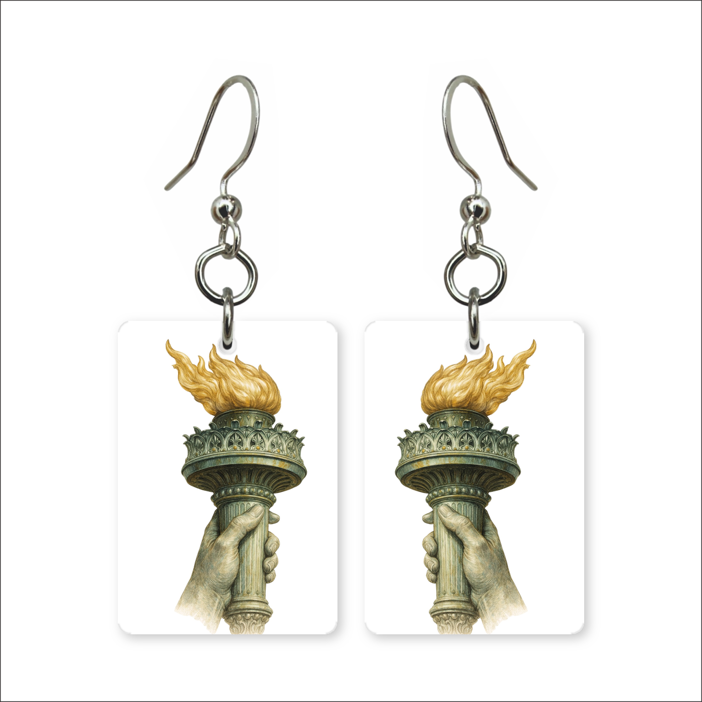 Liberty Torch Earrings