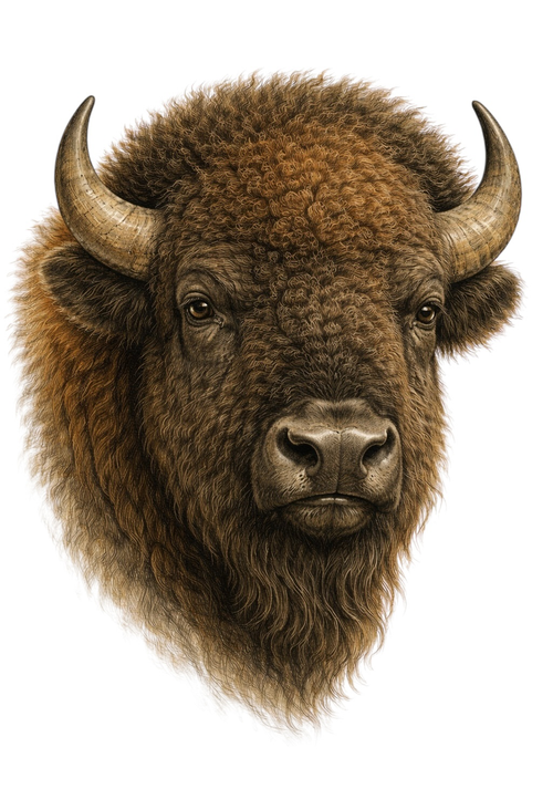 American Bison Earrings