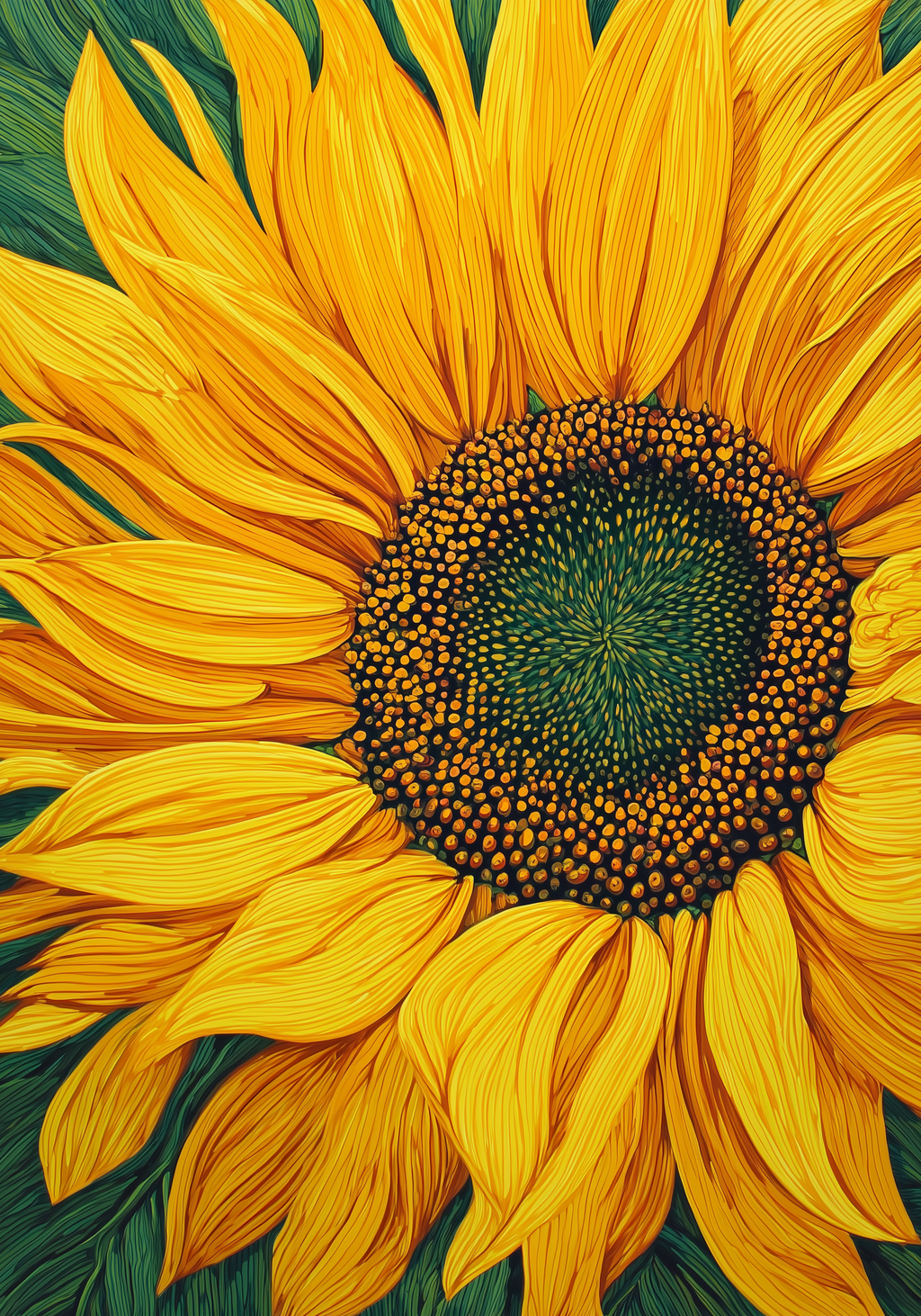 Field Sunflower Earrings