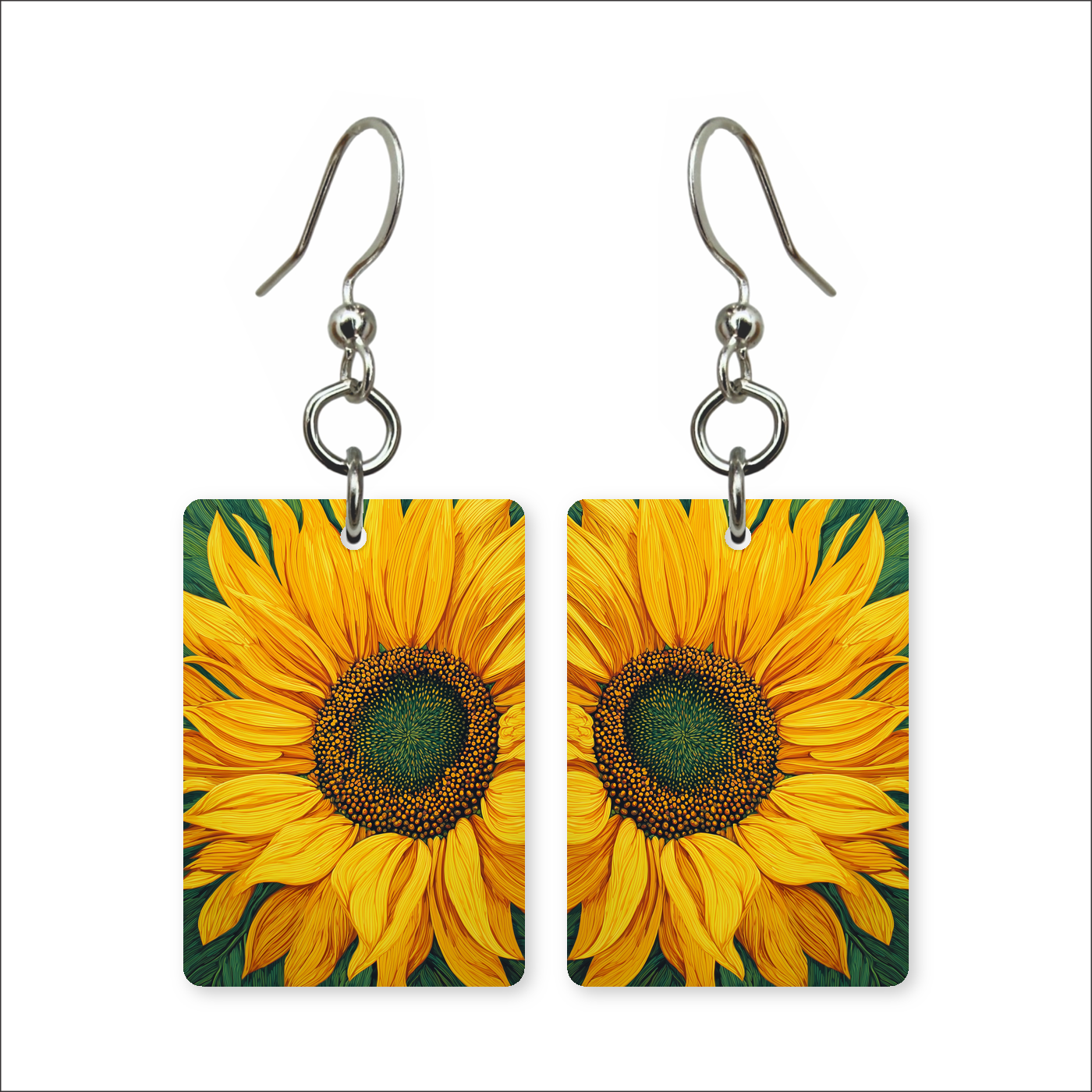 Field Sunflower Earrings