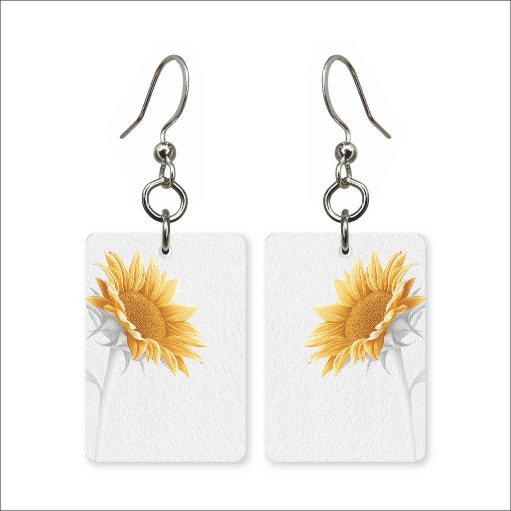 Soft Sunflower Earrings
