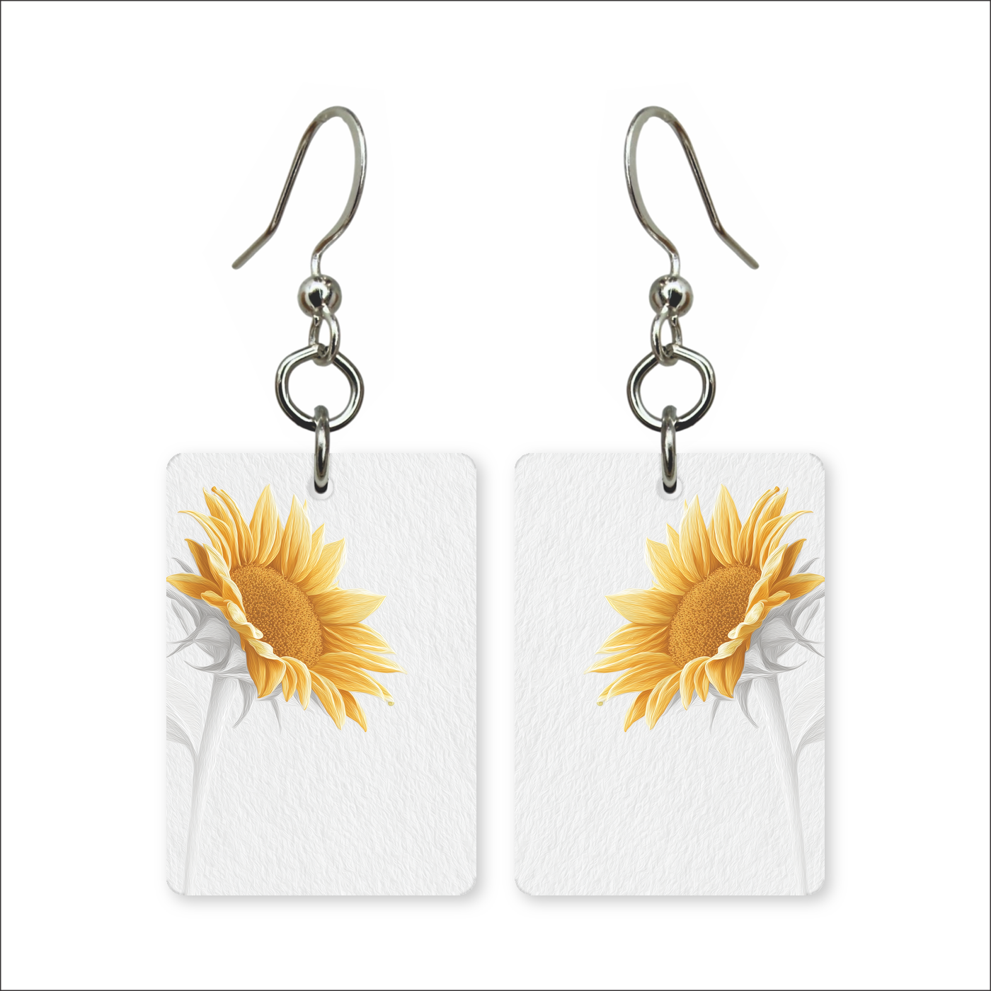 Soft Sunflower Earrings