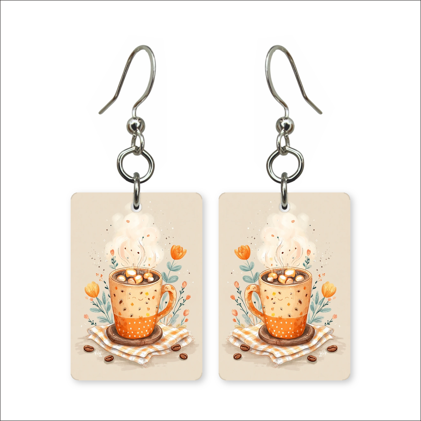 Cozy Latte Earrings