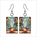 Cafe Coffee Earrings