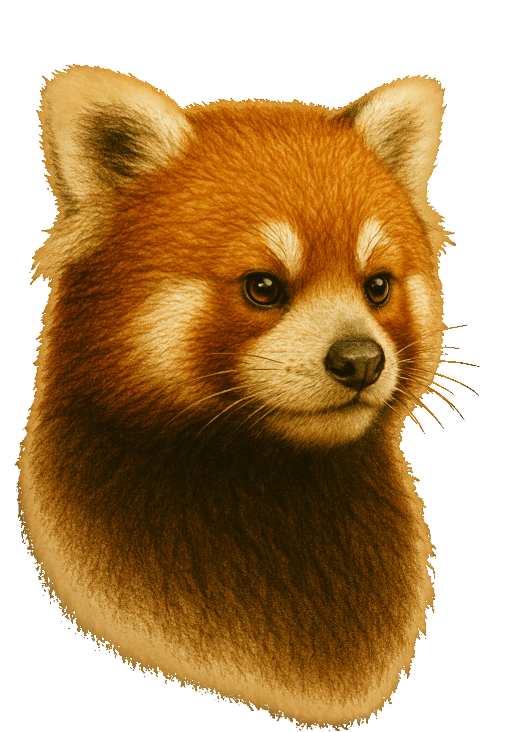 Red Panda Earrings