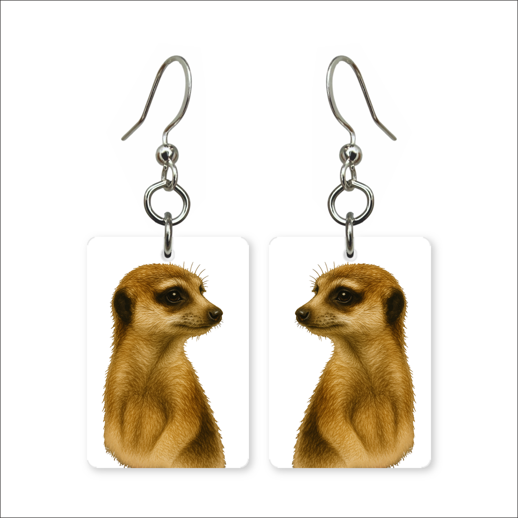Curious Meerkat Earrings