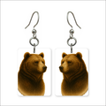 Grizzly Bear Earrings