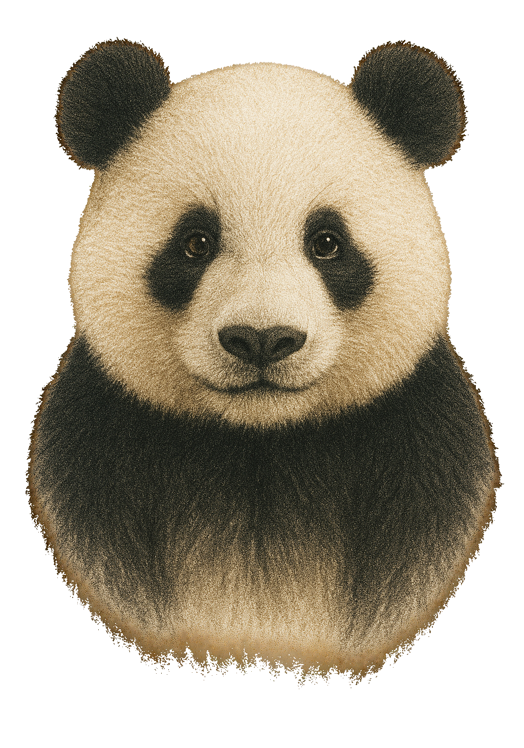 Giant Panda Earrings