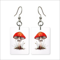Fly Agaric Sketch Earrings