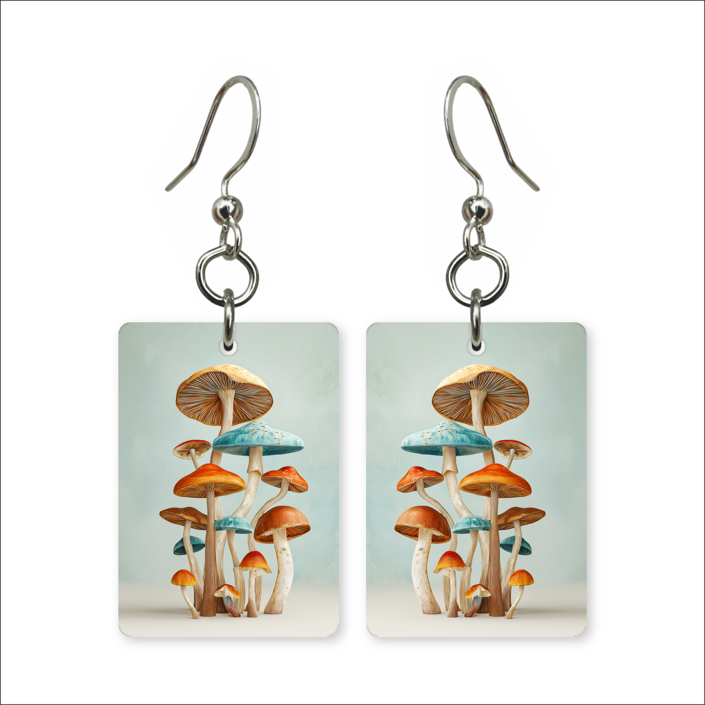 Mushroom Stack Earrings