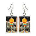 Rainbow City Street Earrings | FW122A