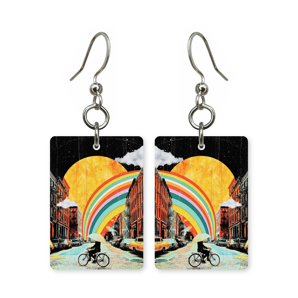 Rainbow Arc City Earrings | FW122E