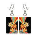 Rainbow Dog Earrings | FW122G