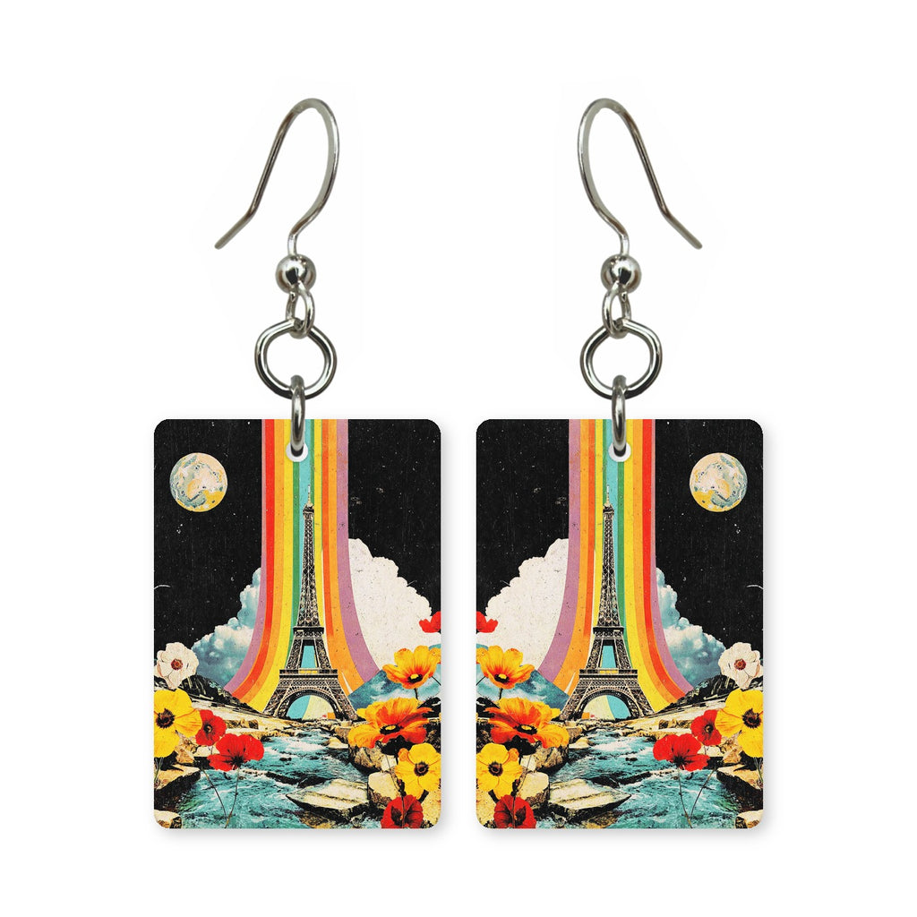 Rainbow Tower Earrings | FW122H