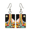 Rainbow Tower Earrings | FW122H