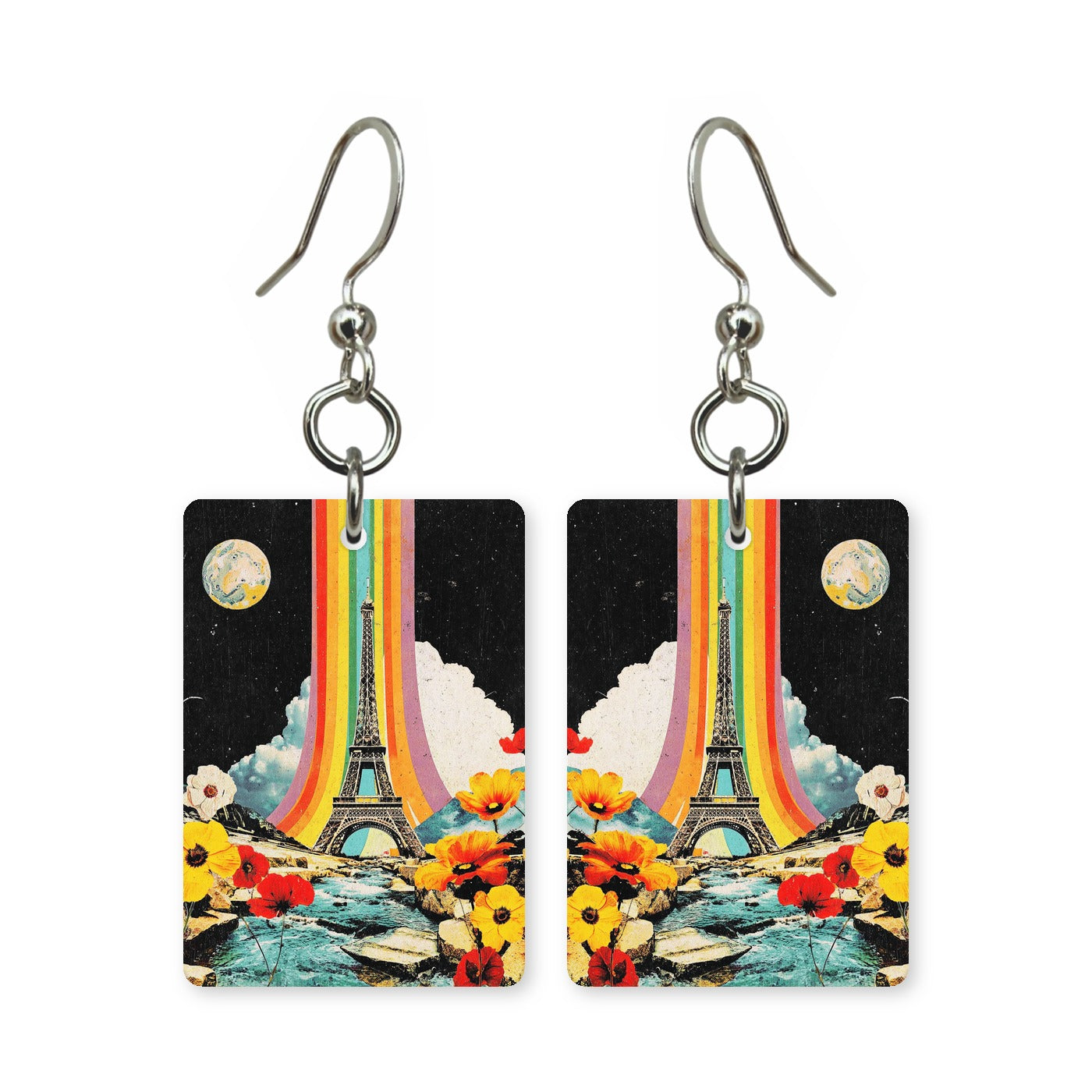 Rainbow Tower Earrings | FW122H