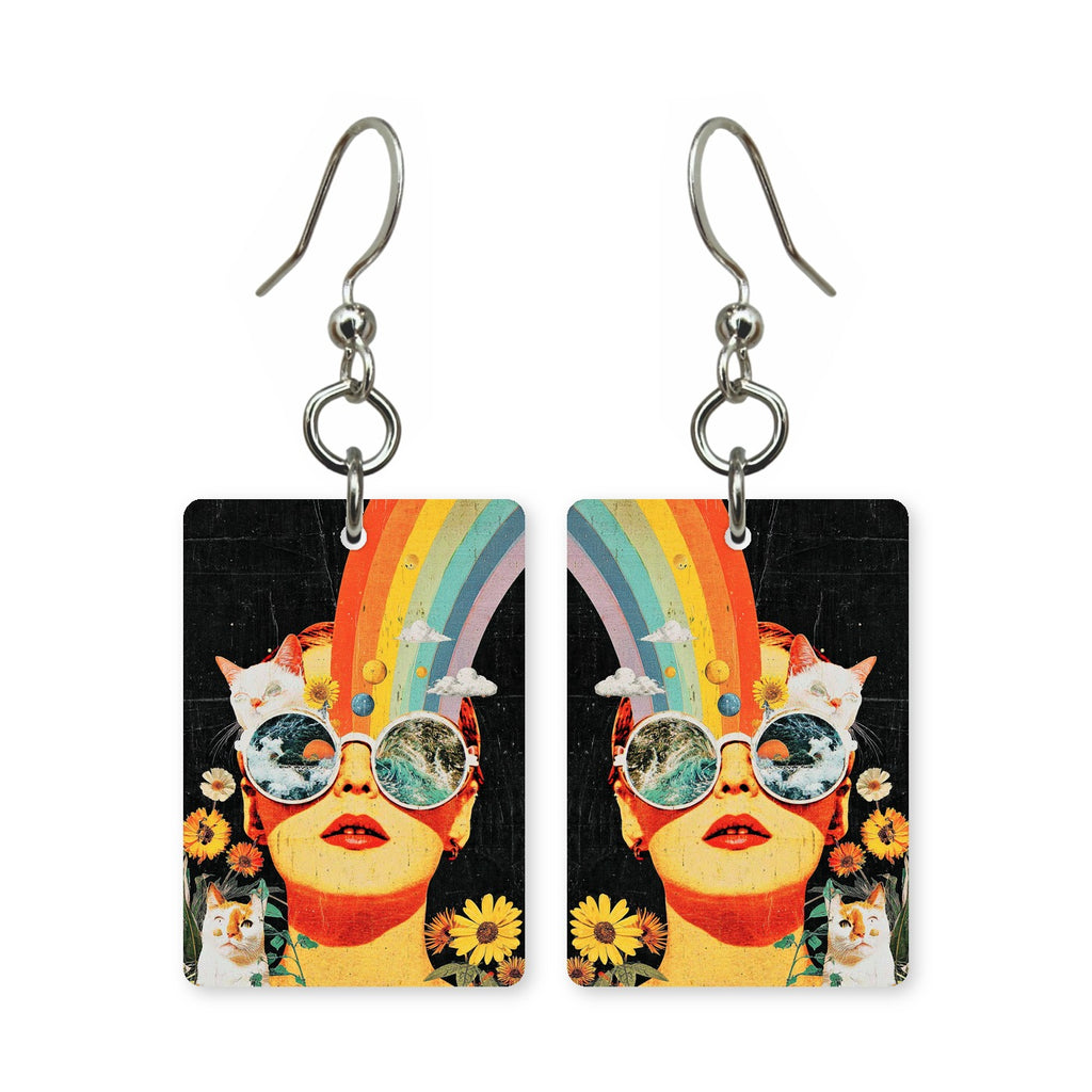 Rainbow Shades Earrings | FW122K