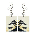 Ink Bonsai Earrings | FW123C