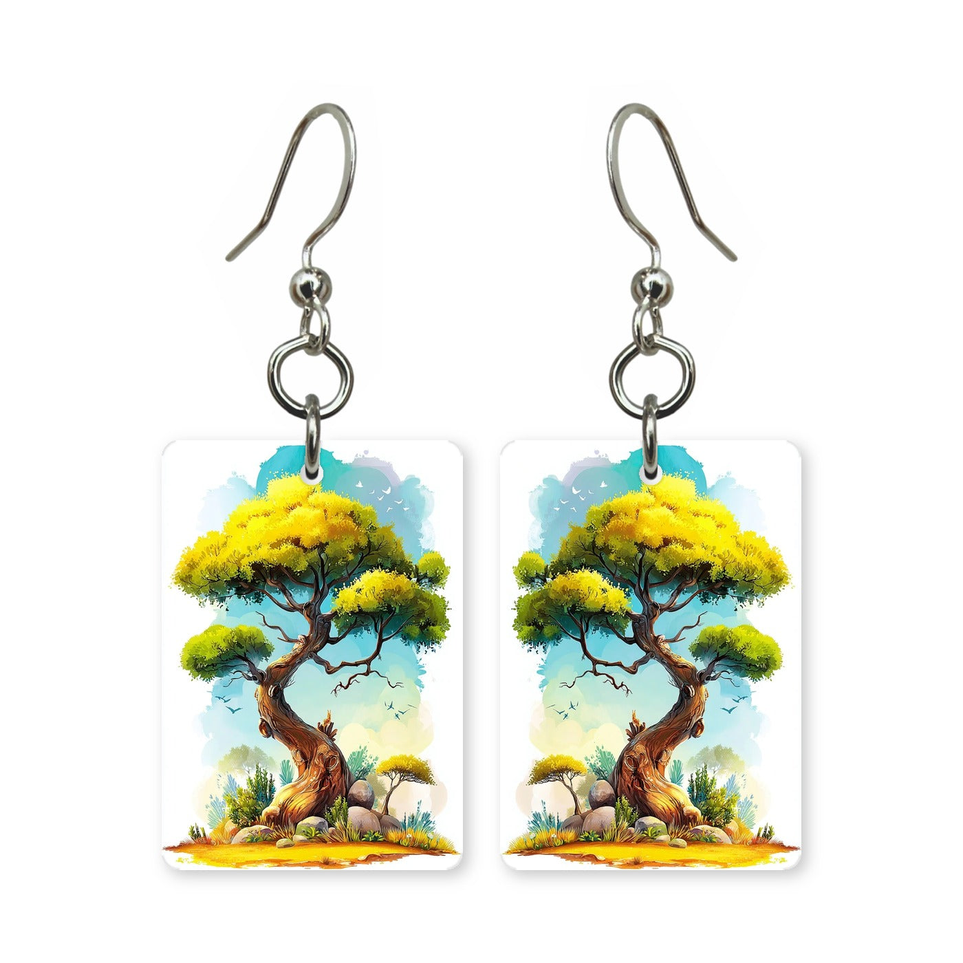 Emerald Bonsai Earrings | FW123H