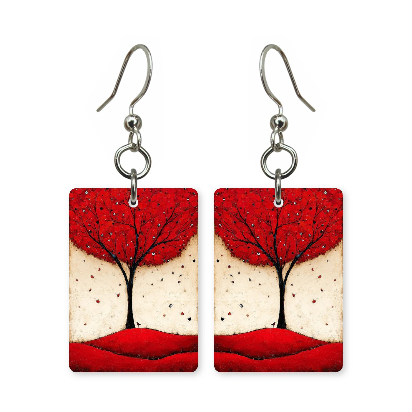 Scarlet Canopy Earrings | FW123I