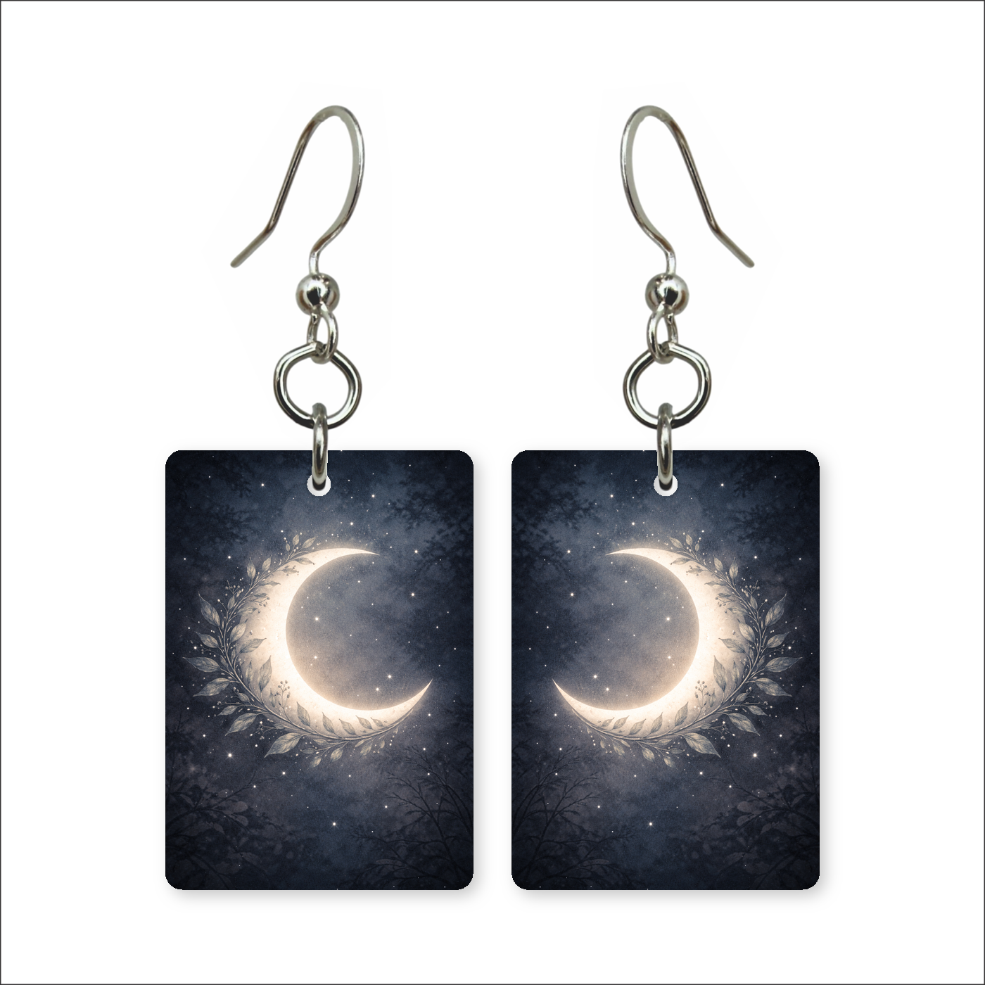 Crescent Wreath Earrings