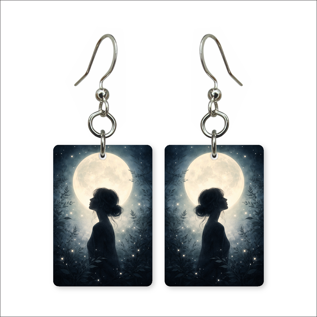 Moongazer Silhouette Earrings