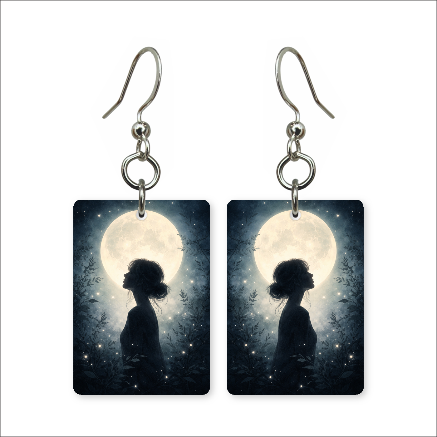 Moongazer Silhouette Earrings