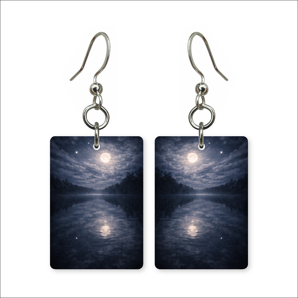 Moonlit Lake Earrings