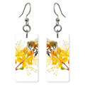 Golden Blossom Bee Earrings | FW128A