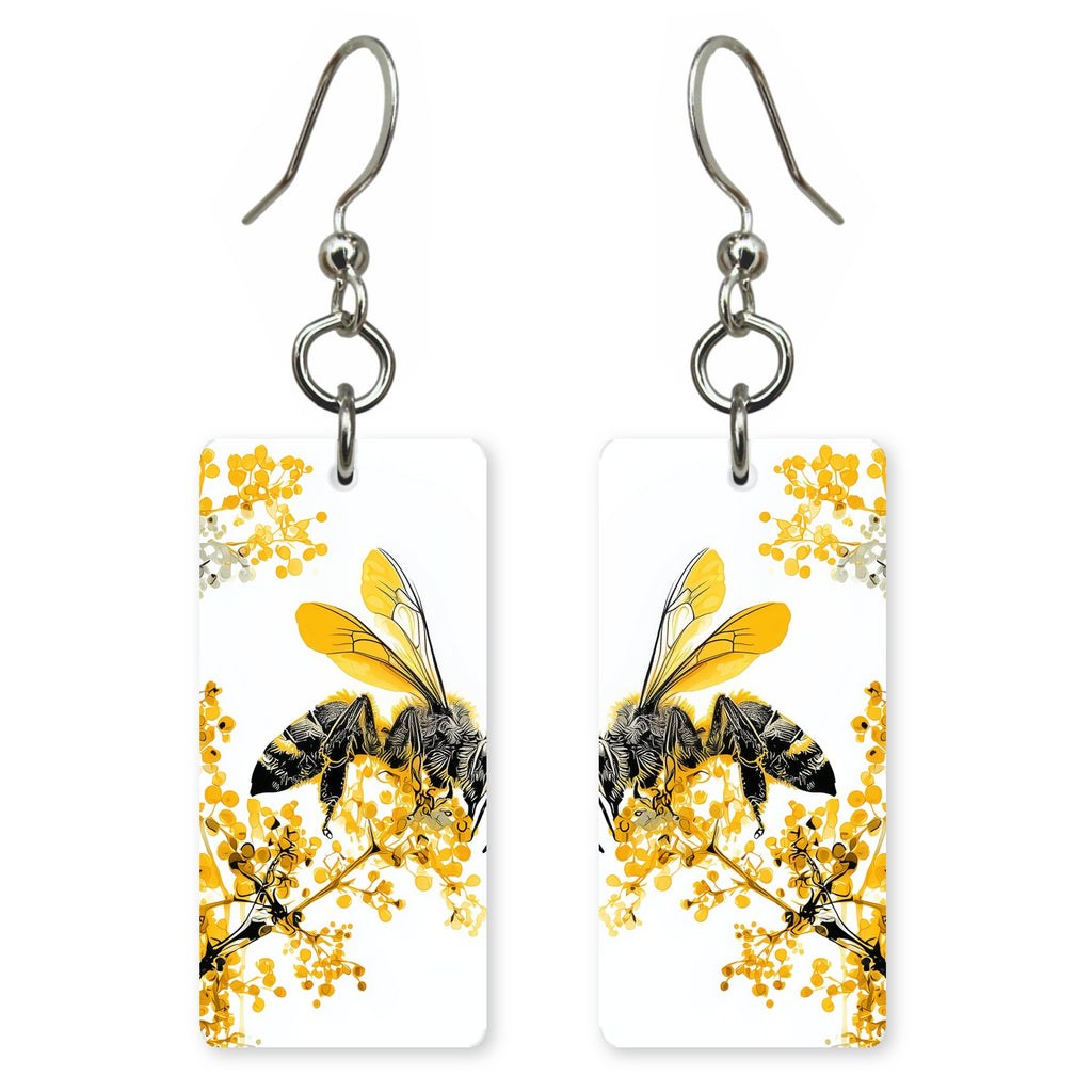 Mimosa Bee Earrings | FW128K