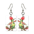 Crested Hummingbird Earrings | FWP129B