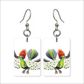 Fantail Hummingbird Earrings