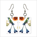 Streamertail Hummingbird Earrings