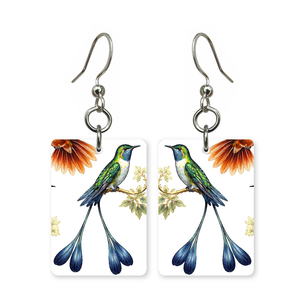 Streamertail Hummingbird Earrings | FWP129E