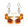 Fiery Hummingbird Earrings | FWP129F