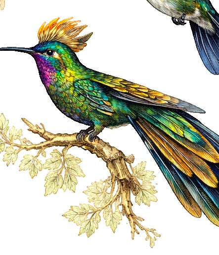 Emerald Hummingbird Earrings | FWP129G
