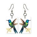 Sapphire Hummingbird Earrings | FWP129J
