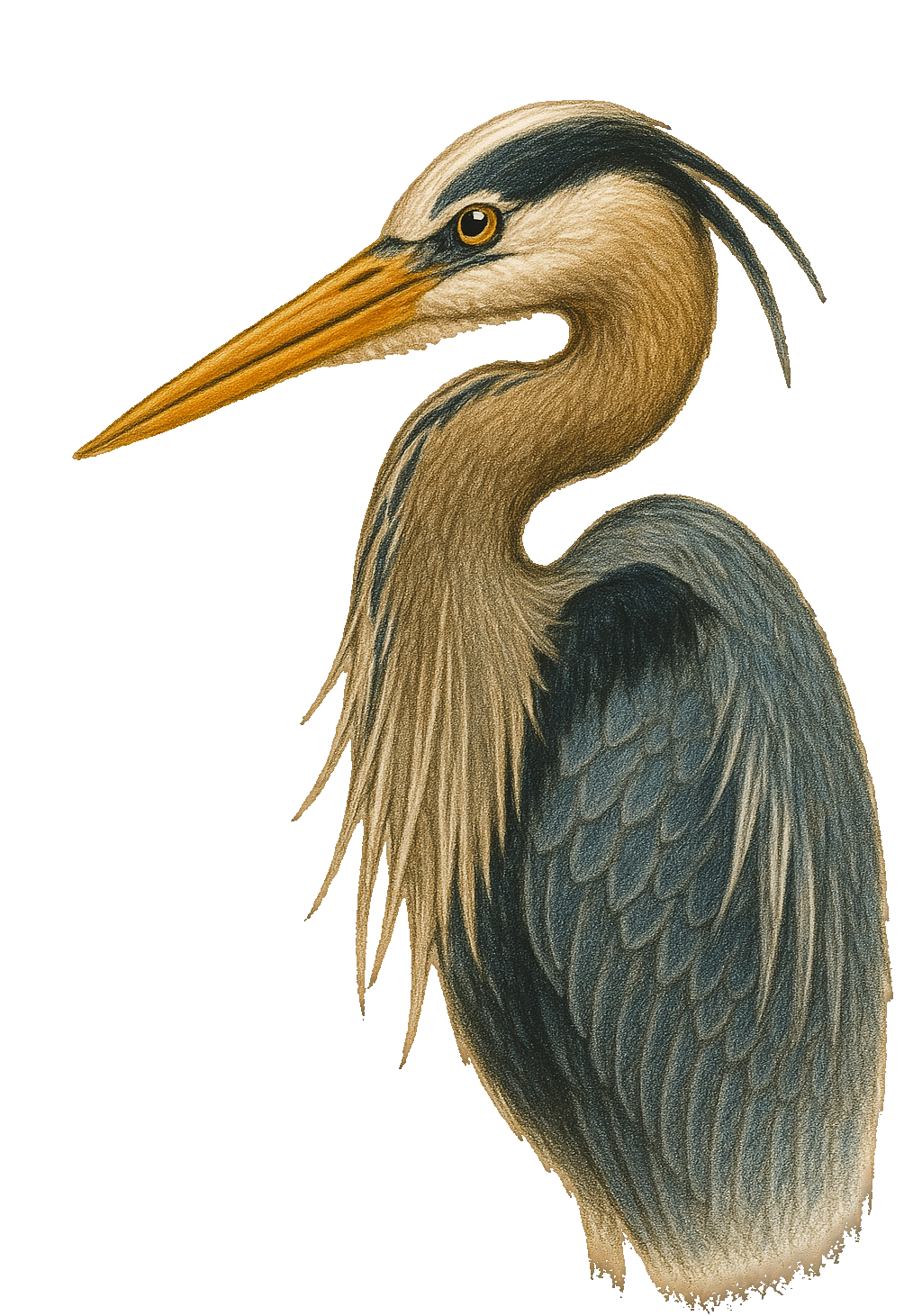 Blue Heron Earrings | FW12B